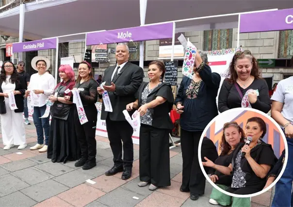 Clara Brugada inaugura Feria de los Barrios y presenta plan para revitalizar el Centro Histórico