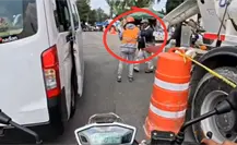 VIDEO | Combi del Edomex ignora a persona invidente y crece el rechazo de usuarios al tarifazo
