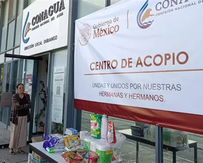 Emergencia en Poza Rica: Conagua Durango se suma al acopio de víveres para damnificados