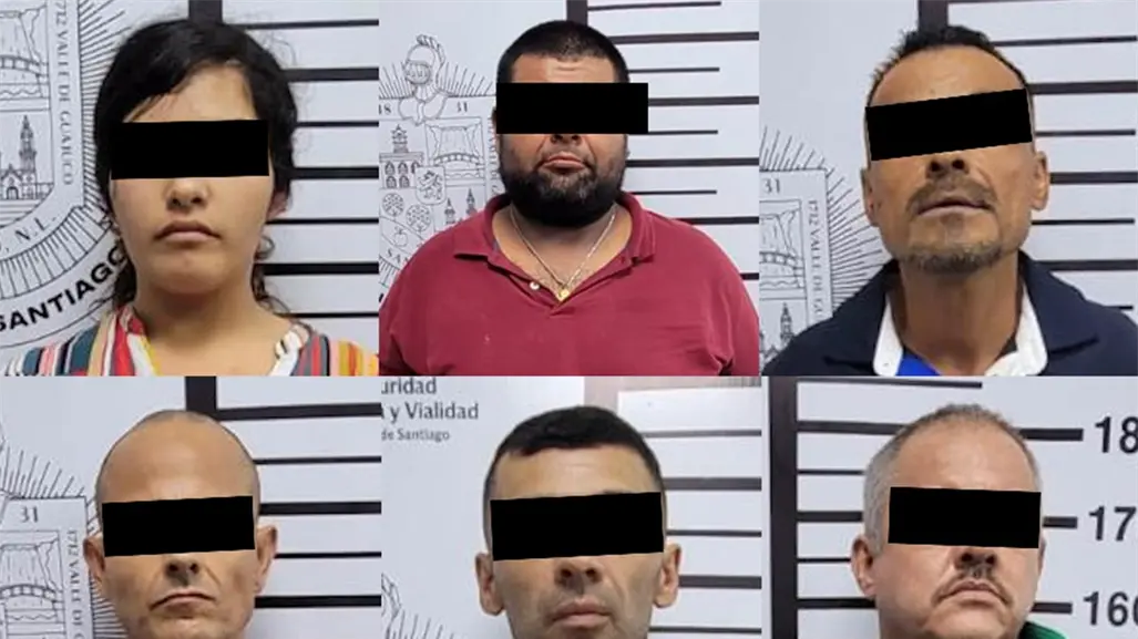 Detienen a seis personas por narcomenudeo en Santiago, Nuevo León