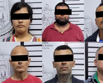 Detienen a seis personas por narcomenudeo en Santiago, Nuevo León