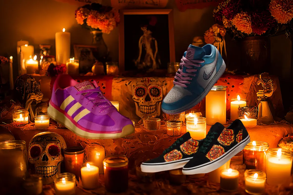 Día de Muertos 2025: 5 zapatos inspirados en esta festividad que debes tener sí o sí. Foto: Adidas|Nike|Vans| Canva