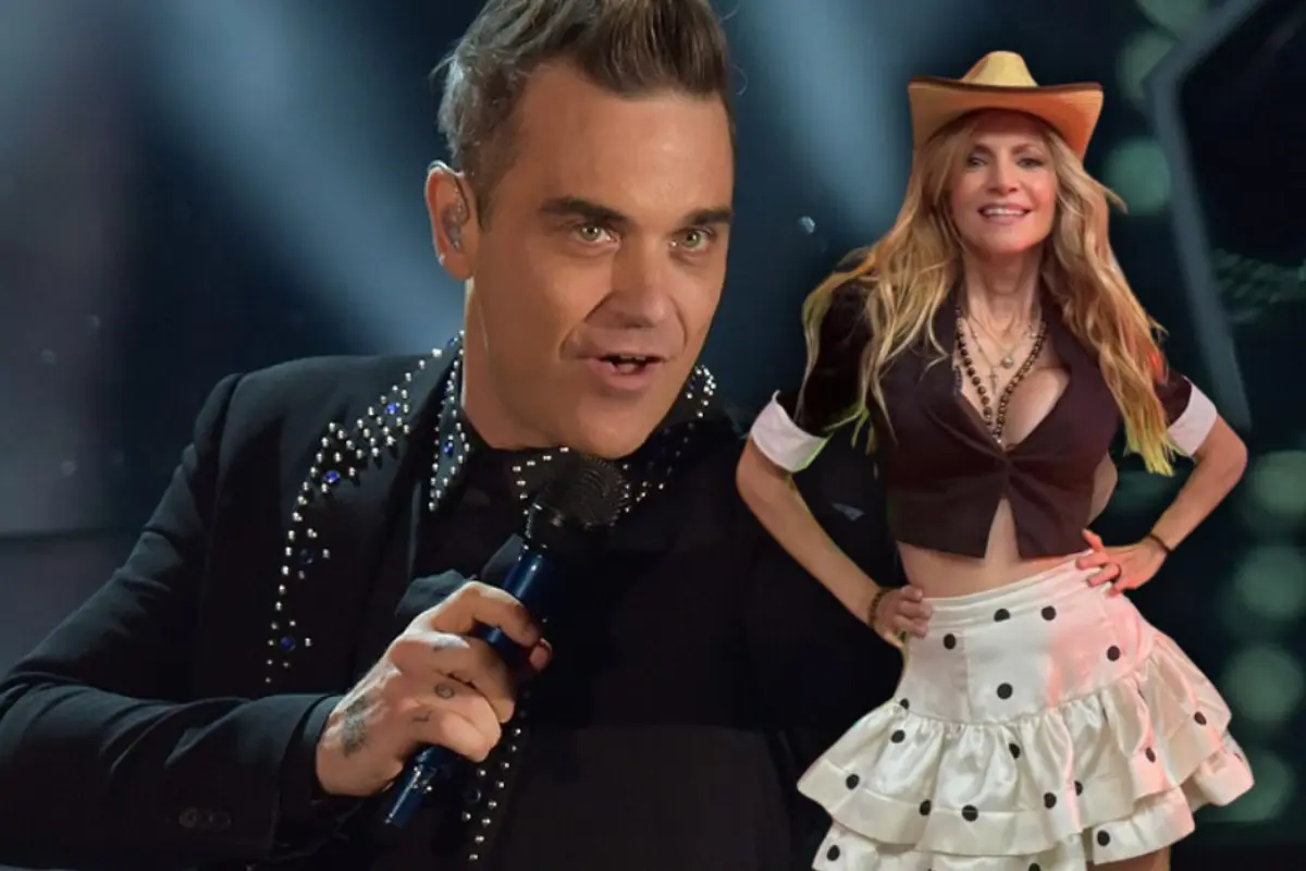Manola Díez cuenta su historia con Robbie William (Foto: IG @diezmanola, @lagranjavipmx / Canva)