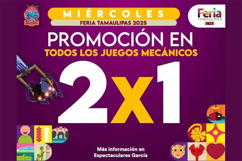 Los miércoles serán de boletos 2x1, para que aproveches la promoción | Foto: FB Espectaculares García