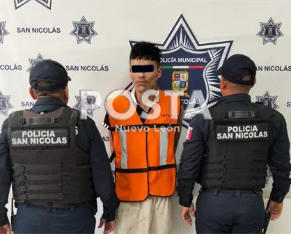 Recapturan a reo fugitivo que escapó de Policías en Guadalupe; lo detienen en San Nicolás