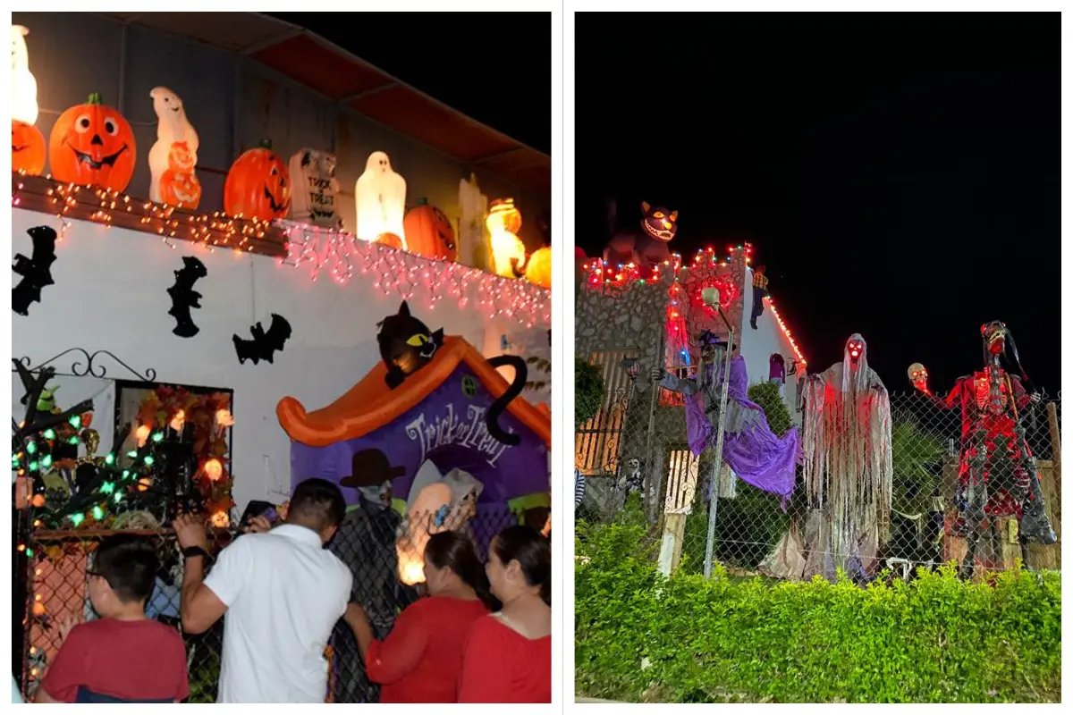 Halloween 2025: Esta casa en Hermosillo tiene más de 30 años aterrorizando a los ciudadanos. Foto: X @DescubreHillo | FB La Casa de las Brujas Hermosillo