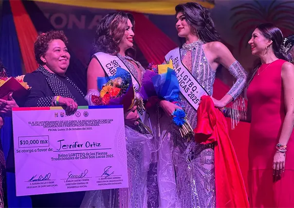 Histórico: Jennifer Ortiz es la primera reina LGBTQ+ de las Fiestas Tradicionales de Cabo San Lucas