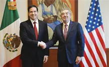 Juan Ramón de la Fuente viajará a Washington para reunirse con el secretario de Estado, Marco Rubio