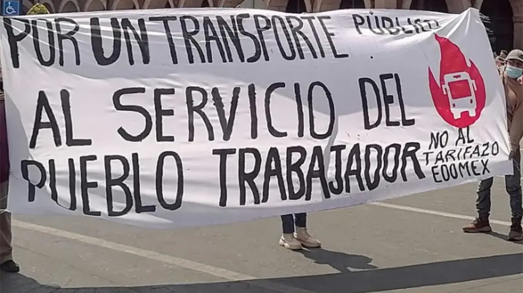 Marcha contra el tarifazo en municipios de Edomex HOY 15 de octubre, calles afectadas y rutas alternas