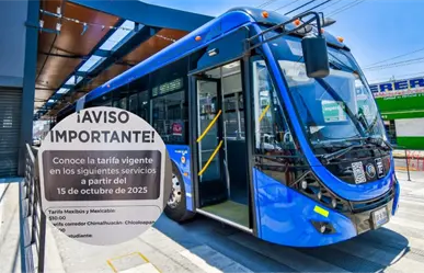 ¿Mexibús y Mexicable subirán su tarifa en octubre? Esto sabemos del aumento de pasaje en Edomex