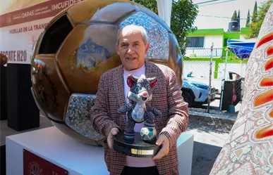 "Chiquino", el cacomixtle mexiquense que enseñará a los niños a reciclar en el Mundial 2026
