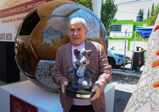 "Chiquino", el cacomixtle mexiquense que enseñará a los niños a reciclar en el Mundial 2026