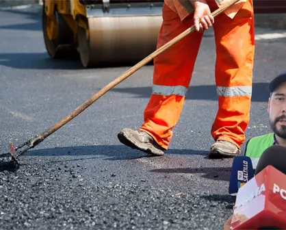 ¿Cuántos baches se han reparado en Saltillo? Esto dice el director de Obras Públicas
