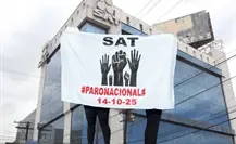 Empleados del SAT se manifiestan en Monterrey, ¿están abiertas las oficinas?