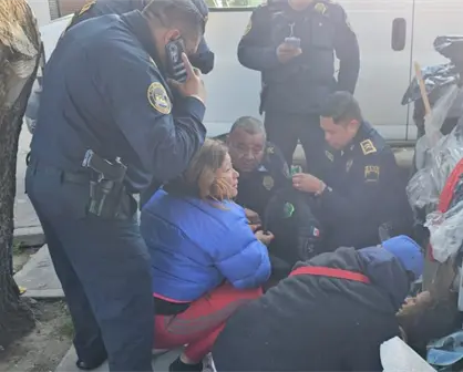 Policías héroes salvan a madre y bebé durante parto en plena calle de la Guerrero