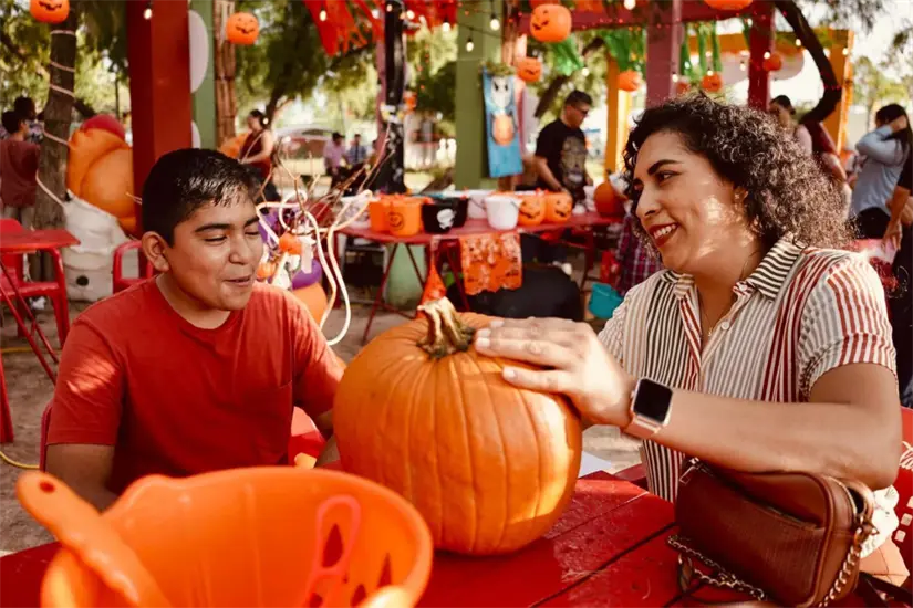Podrás realizar tallado de calabaza | Foto: FB Pumpkin Fest Matamoros