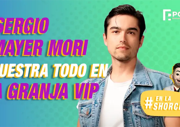 Sergio Mayer Mori se deja ver sin ropa en La Granja VIP