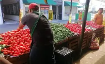 Por inundaciones aumentan precios de frutas y verduras en el sur de Tamaulipas y norte de Veracruz