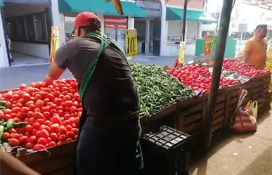 Por inundaciones aumentan precios de frutas y verduras en el sur de Tamaulipas y norte de Veracruz