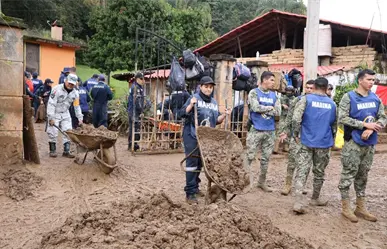 Suman 66 fallecidos y 75 desaparecidos tras lluvias en Veracruz, Querétaro, San Luis Potosí, Puebla e Hidalgo