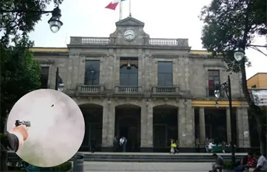 VIDEO | Hombre amenaza a vecinos con pistola, dispara un balazo y termina detenido