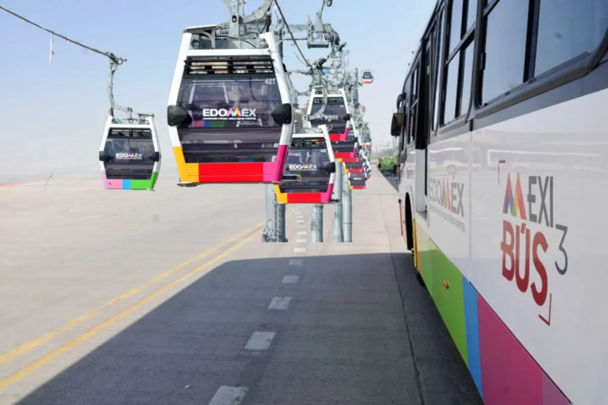 Transporte del Edomex. Foto: X (@alfredodelmazo)