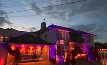 La casa del terror en San Nicolás: Glen Villarreal convierte su hogar en atracción de Halloween