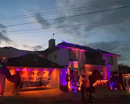 La casa del terror en San Nicolás: Glen Villarreal convierte su hogar en atracción de Halloween