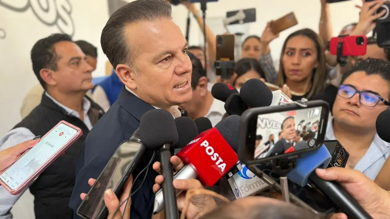 Esteban Villegas, gobernador de Durango, anunció que enviará apoyo al estado de Veracruz. | Foto: Jesús Carrillo.