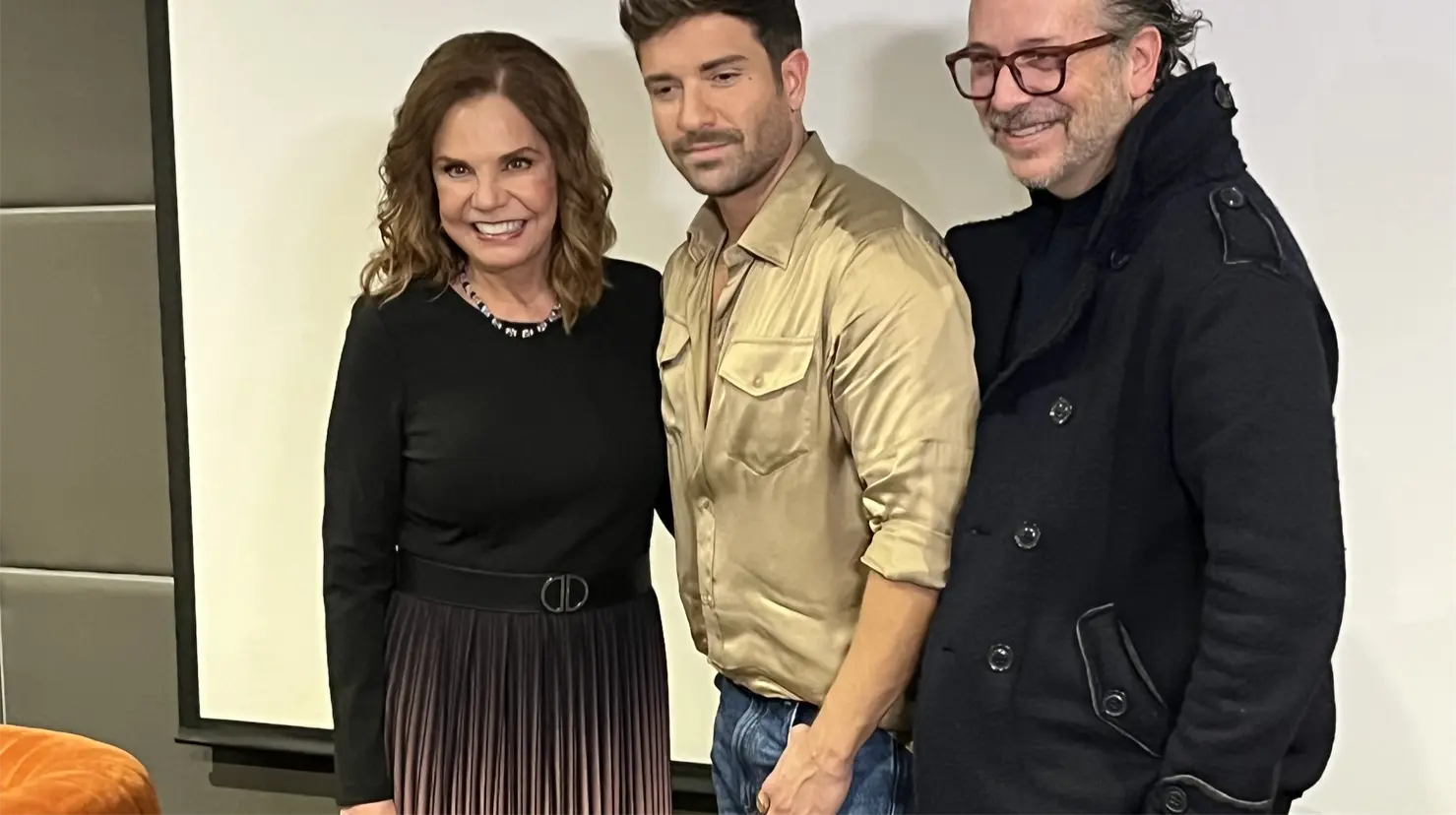 El intérprete español fue presentado en Televisa San Ángel por la productora del melodrama. Foto: Nayib Canaán