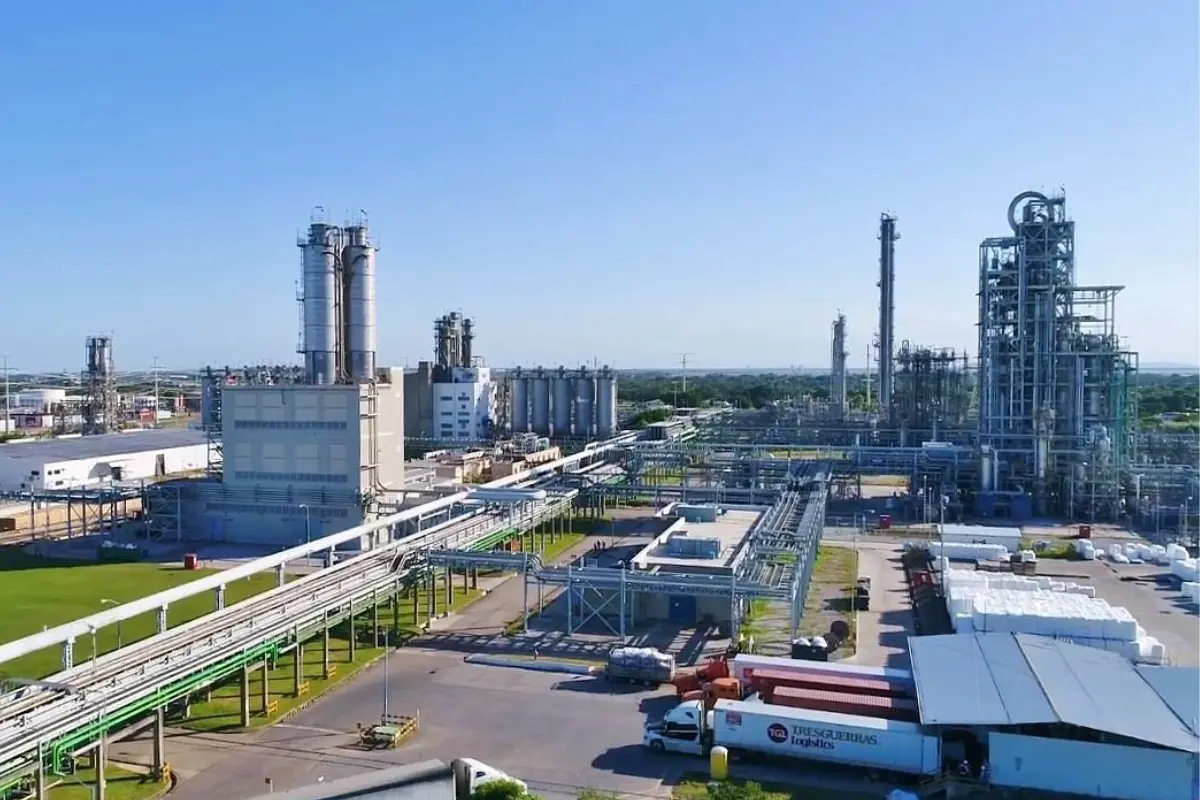 Planta dr Alpek en Altamira, Tamaulipas. Foto: Ramón Sánchez