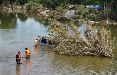 Aumenta a 70 fallecidos víctimas por lluvias en Veracruz, Querétaro, San Luis Potosí, Puebla e Hidalgo