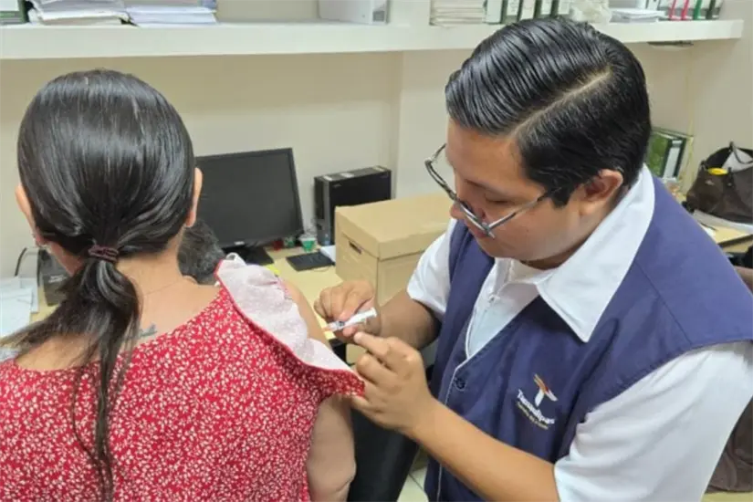 Se estarán aplicando vacunas contra la influenza, Covid-19, neumococo | Foto: Secretaría de Salud