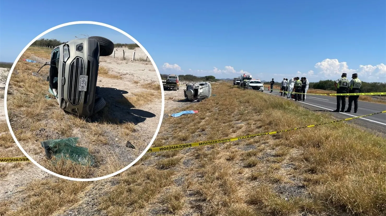 El fatal accidente dejó 2 mujeres muertas. (Fotografía: Marco Juárez)