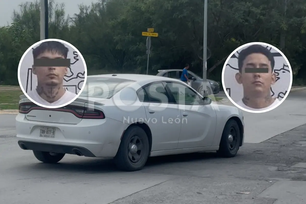 Los detenidos fueron identificados como Ángel Isaí y Mario Alejandro/Foto: POSTA