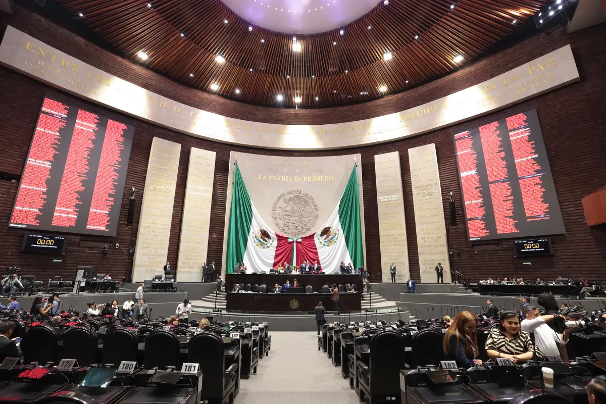 Pleno de la Cámara de Diputados. Foto: Cámara de Diputados