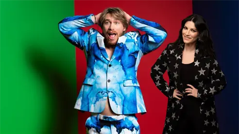 Aldo De Nigris se avienta un palomazo junto a Laura Pausini ¿dónde ocurrió el encuentro?