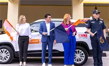Félix Arratia refuerza atención a mujeres con nuevas unidades vehiculares