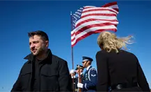 Volodimir Zelensky llega a Washington y busca apoyo militar de Trump ante Rusia