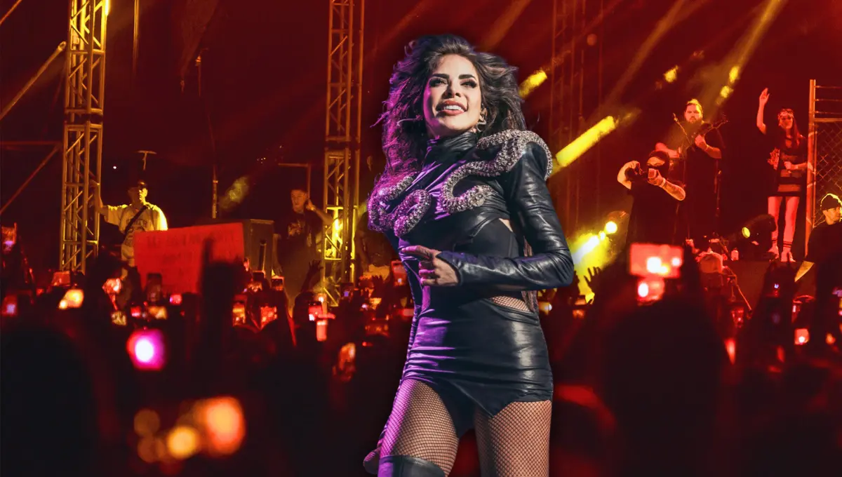 Gloria Trevi será la encargada de cerrar la cartelera en el Centro de Espectáculos Montejo Foto: Feria Yucatán/Gloria Trevi