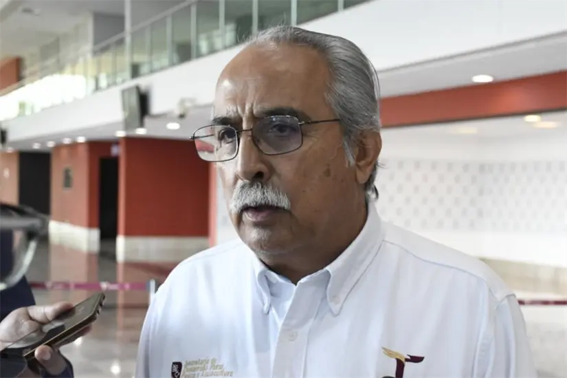 Antonio Varela Flores, secretario de Desarrollo Rural de Tamaulipas. Foto: Carlos García