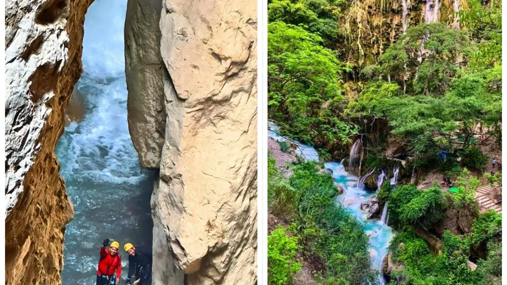 Hidalgo tiene un cañón con aguas termales, ideal para escapar el fin de semana