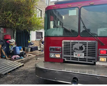 VIDEO | Incendia dentro de una vivienda en la GAM deja dos personas lesionadas