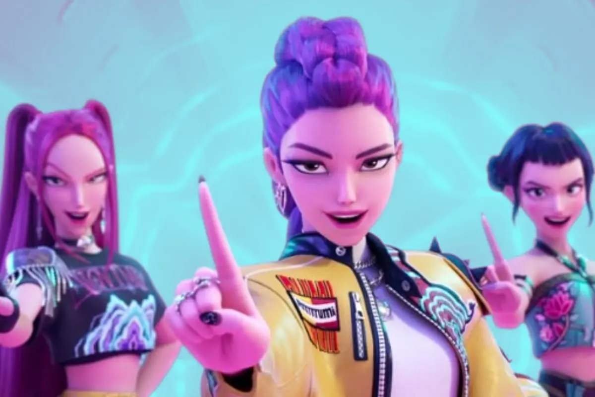 Actualmente se está trabajando en la secuela de Las Guerreras k-Pop. FOTO: CANVA/Netflix/Sony Pictures Animation