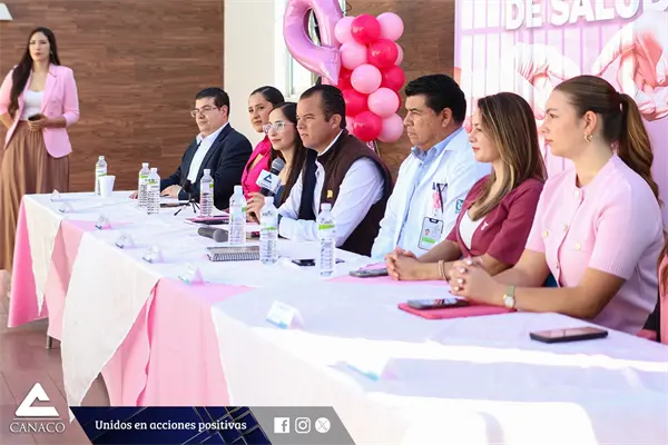 Empresarios de Durango promueven Jornada de Salud en el marco del Mes Rosa