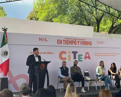 Nuevo León construye centro único en México con atención integral para personas con autismo