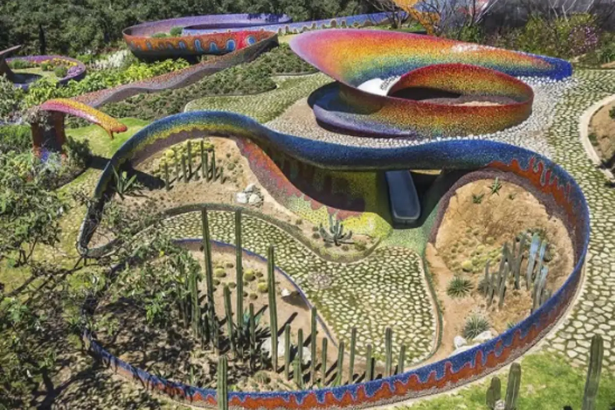 Arquitectura del Nido de Quetzalcóatl. Foto: IG (@parquequetzalcoatl)