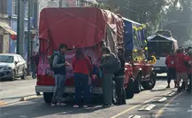 Peregrinos de Atlacomulco protestan en CDMX: denuncian que les negaron el acceso a la Casa del Peregrino