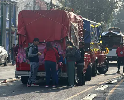 Peregrinos de Atlacomulco protestan en CDMX: denuncian que les negaron el acceso a la Casa del Peregrino