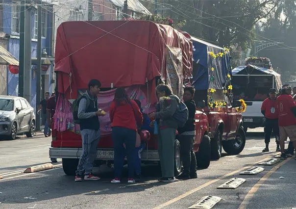 Peregrinos de Atlacomulco protestan en CDMX: denuncian que les negaron el acceso a la Casa del Peregrino